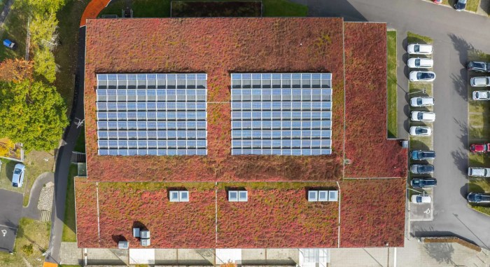 Green commercial roofing systems
