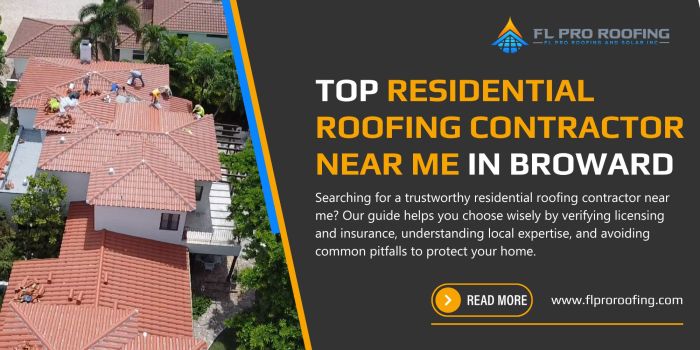 Top Residential Roofing Contractor Near Me in Broward - FL Pro Roofing ...